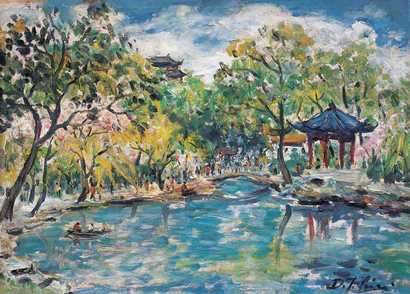 林达川 西湖景色